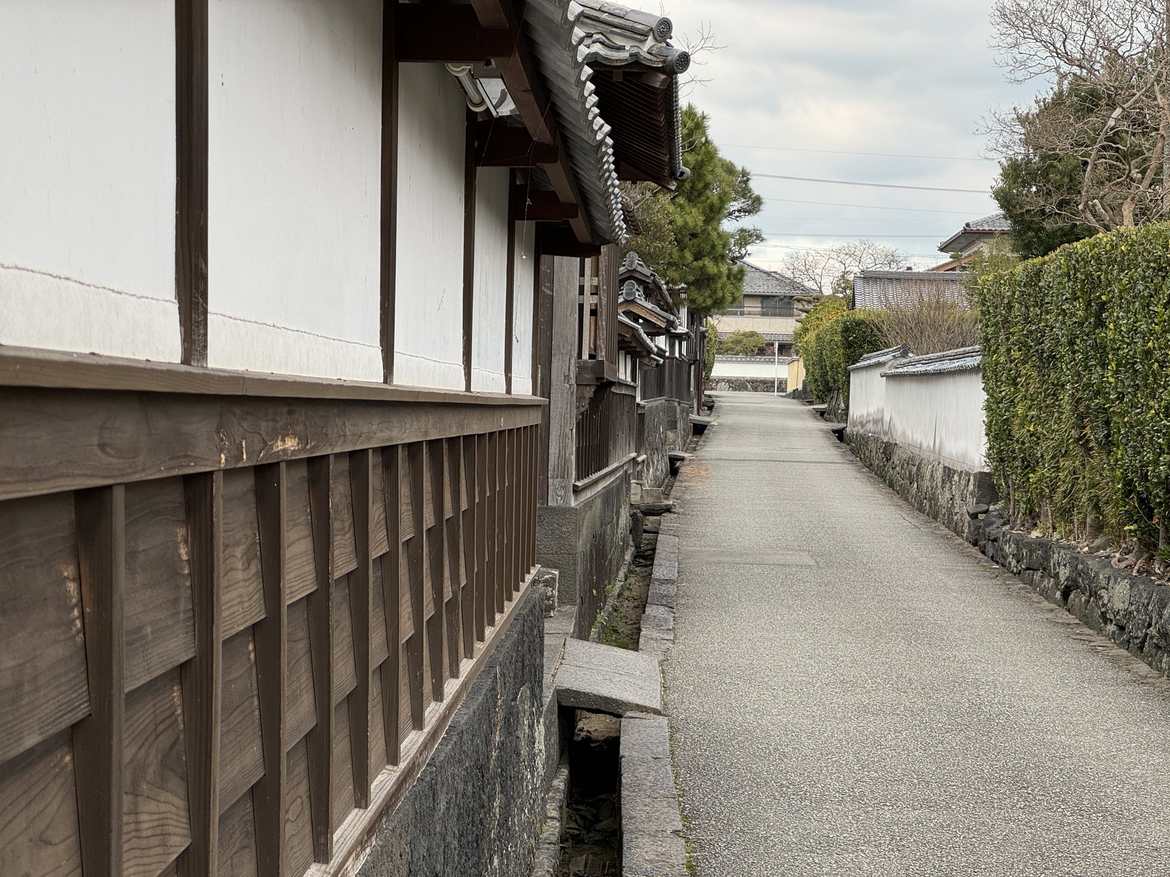 萩の町並み